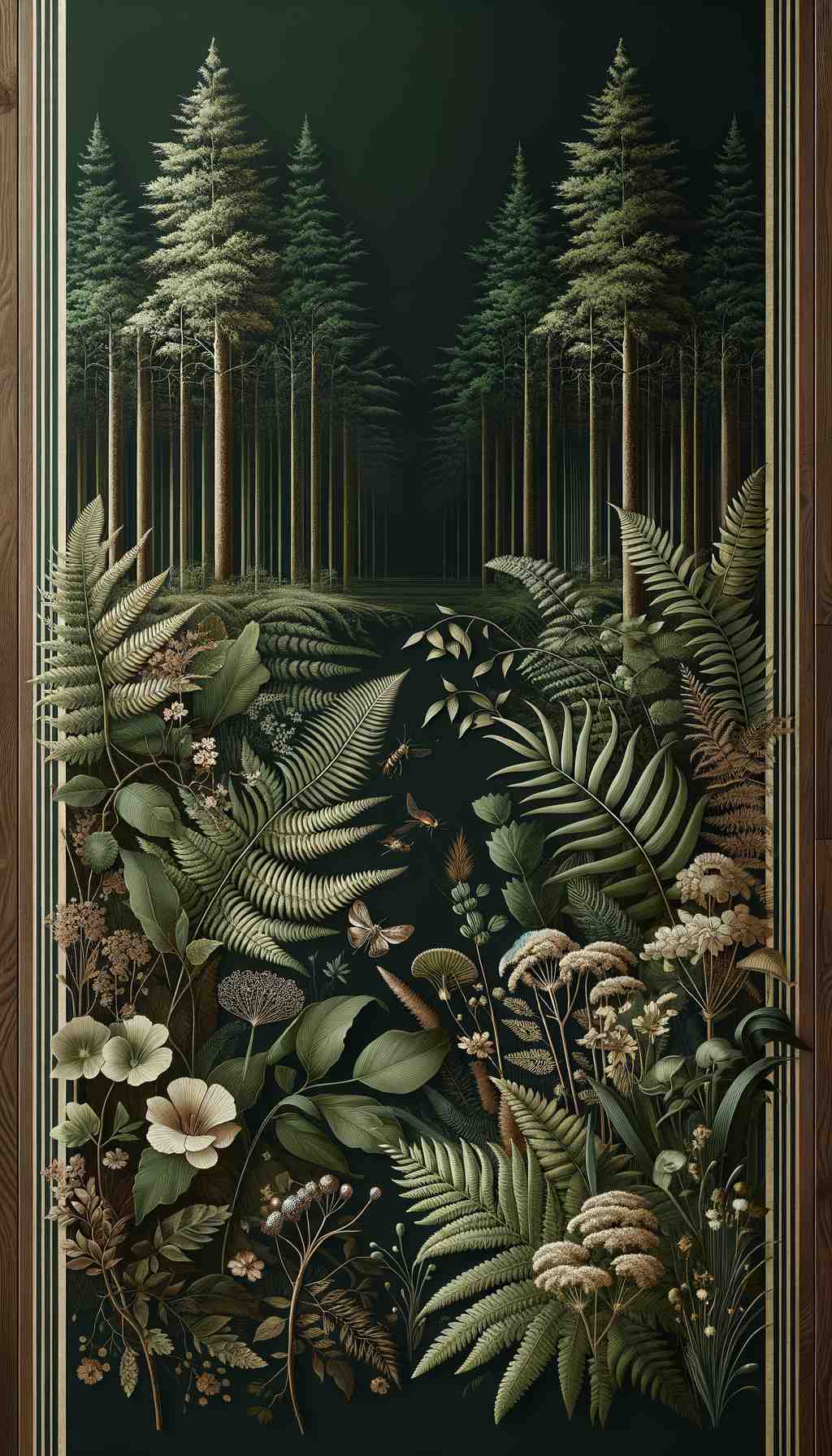 Enchanted Forest: Botanical Elegance - Wall Art Print