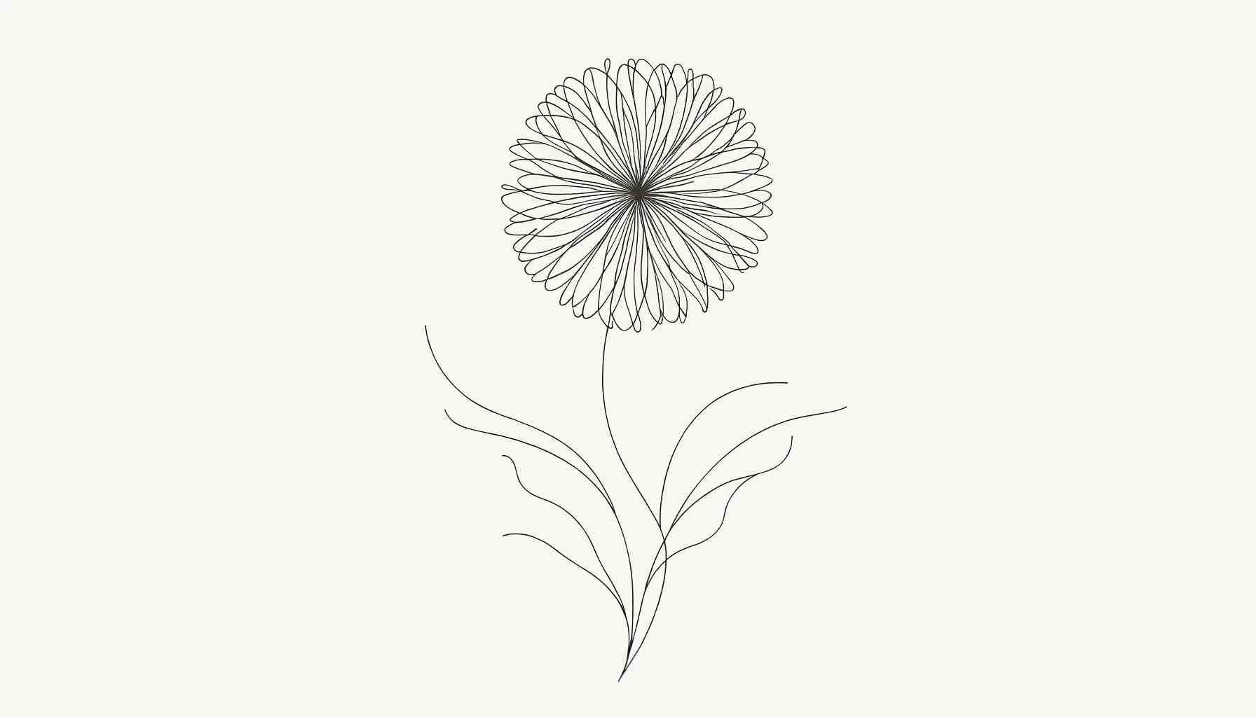 Elegant Dandelion Bloom - Wall Art Print