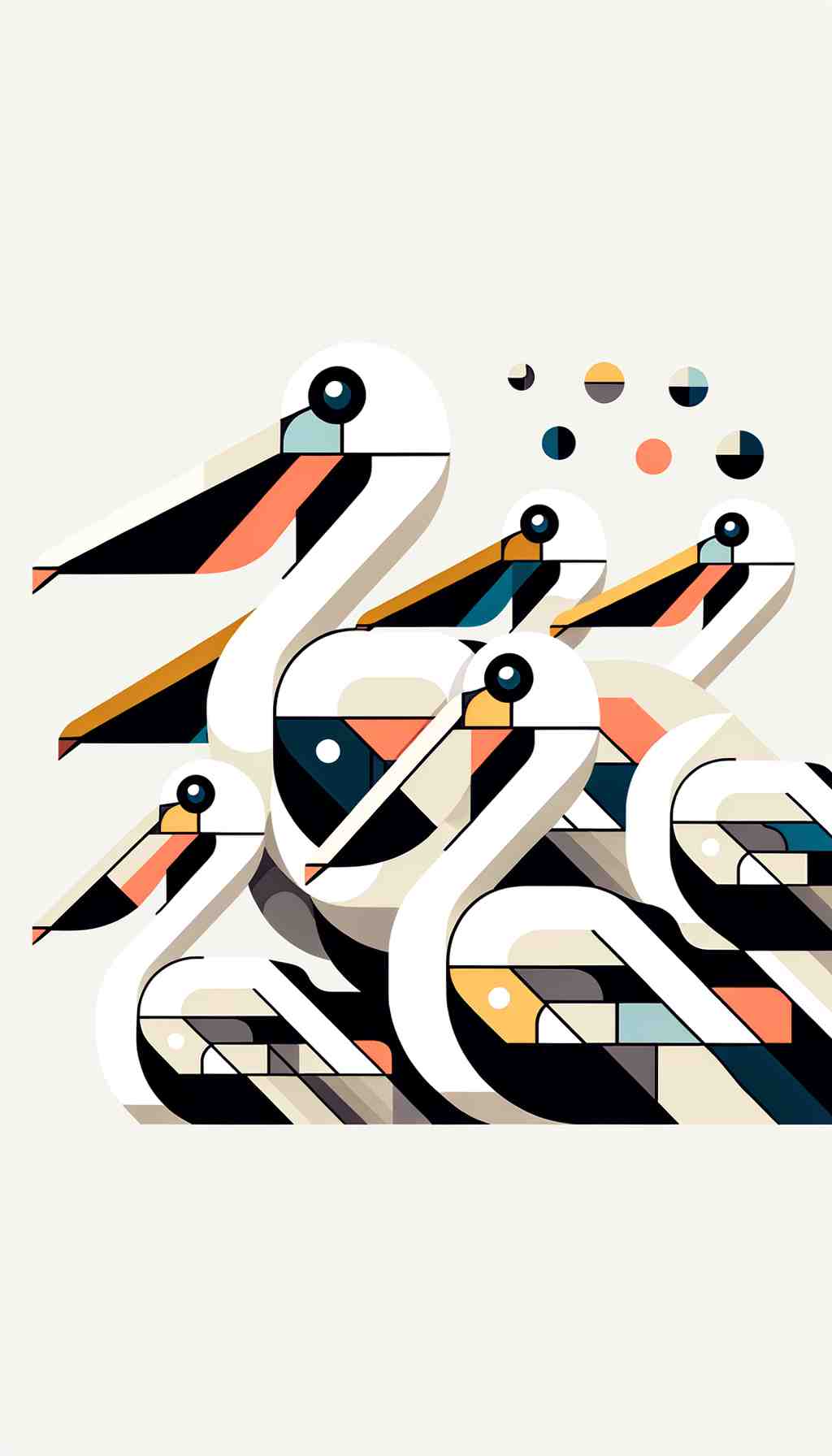 Pelican Pops - Wall Art Print