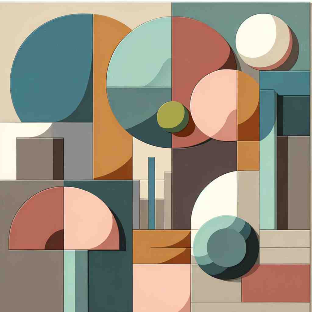 Geometric Harmony - Wall Art Print