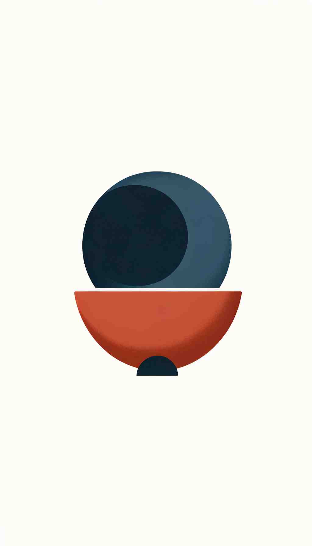 Abstract Terracotta Composition - Wall Art Print