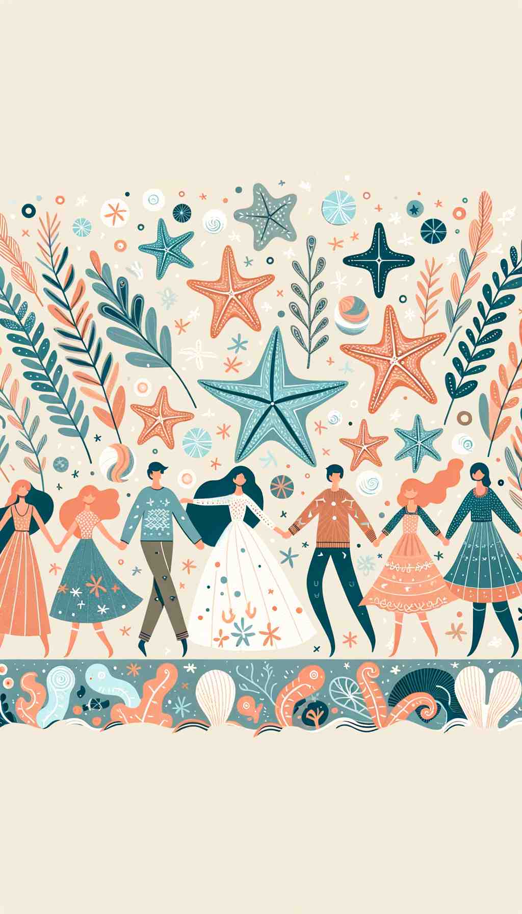 Dancing Under the Sea - Wall Art Print