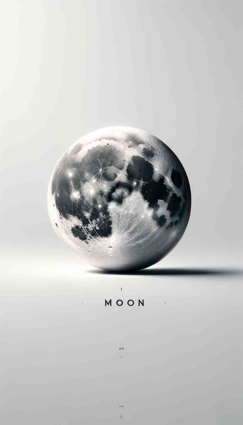 Moon: A Photorealistic Portrait - Wall Art Print
