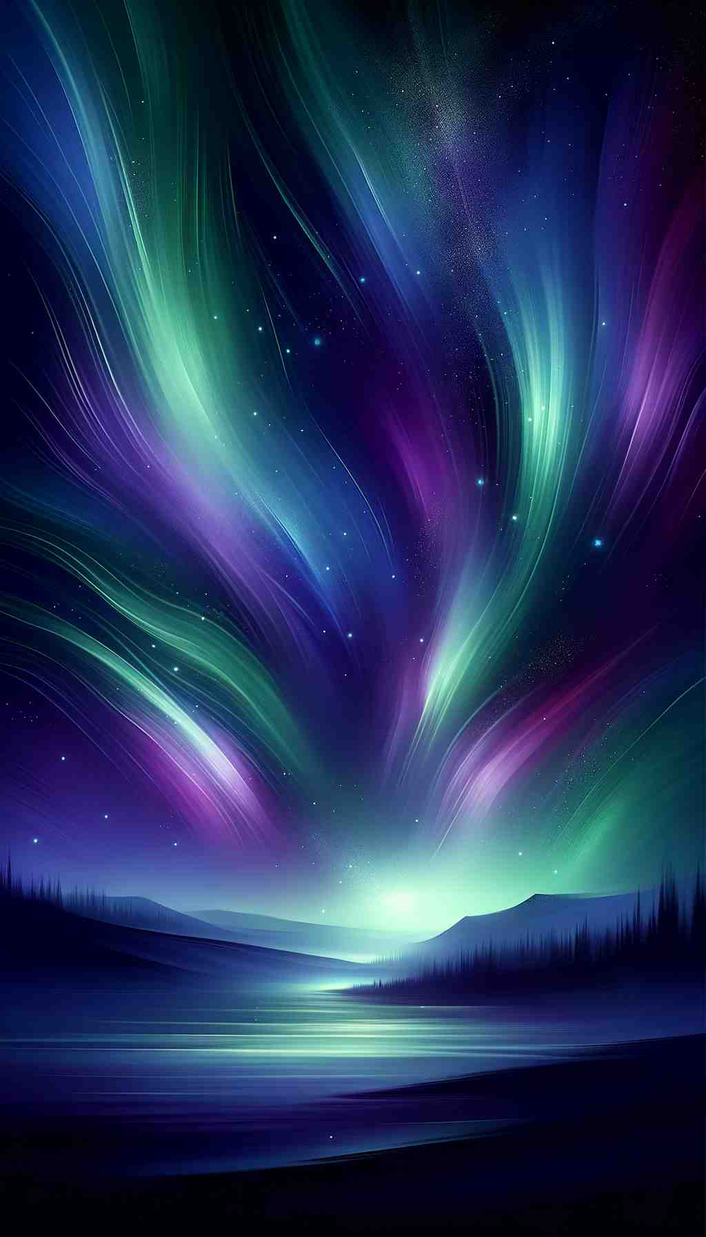 Enchanted Aurora - Wall Art Print
