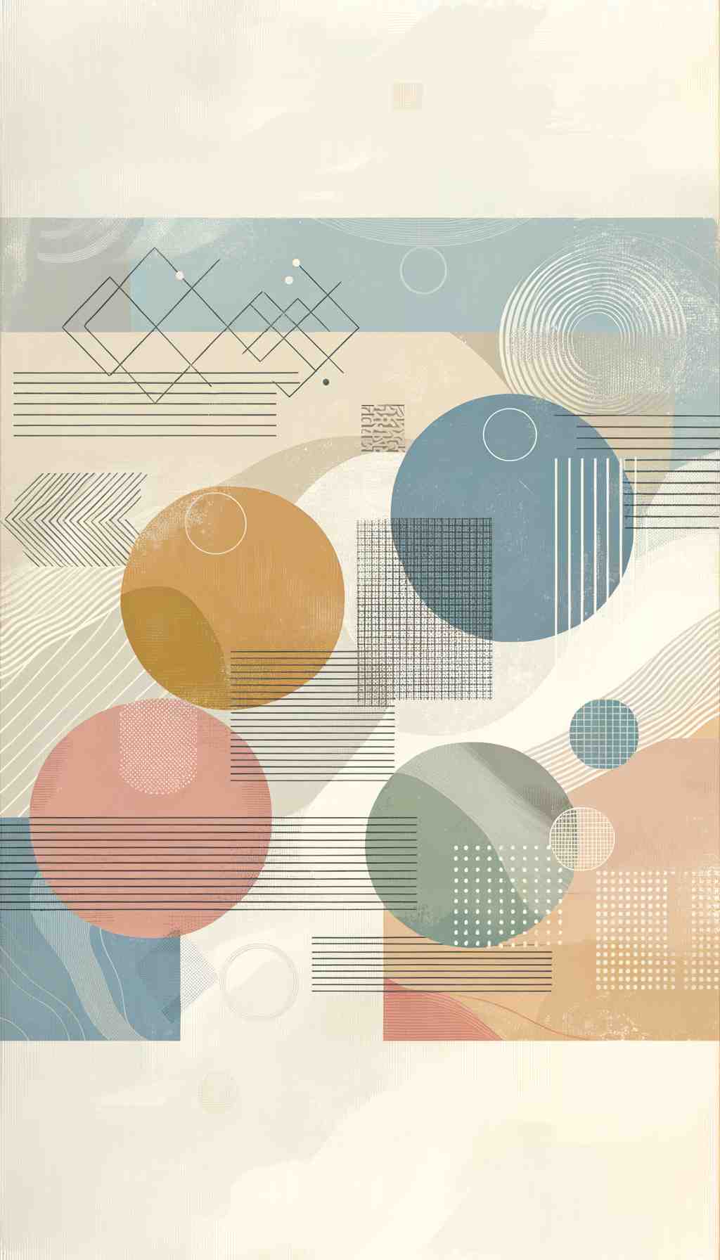 Serene Balance: A Minimalist Abstract Print - Wall Art Print