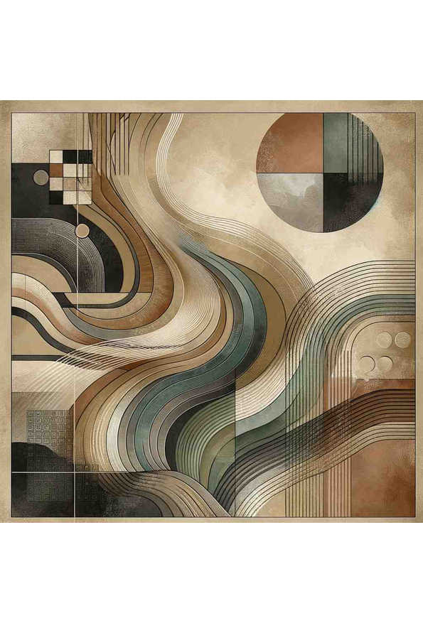 Earthy Harmony - Wall Art Print